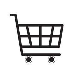 vector shopping cart icon