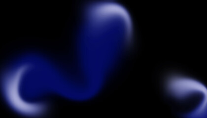 Abstract dark blue gradient background with soft light effect for modern presentations.