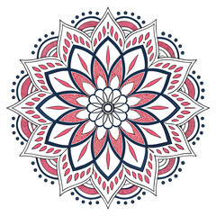 Discover tranquility and beauty with this intricate floral mandala design, perfect for creating calming spaces and inspiring decor