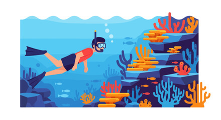 Underwater Exploration: A Diver's Journey Through the Colorful Coral Reefs