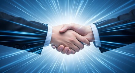 Businessman interacting with a futuristic holographic interface displaying icons related to real estate and asset protection on a laptop