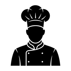Vector illustration of a chef isolated on transparent background