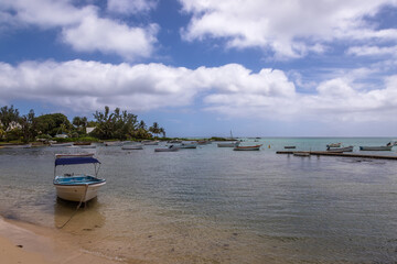 Exposure of Cap Malheureux, a small fishing village located in the North of the island. This picture-perfect village is surely one of the most beautiful on the island of Mauritius.