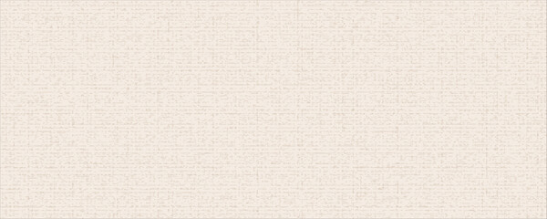 Crosshatch texture with no background. Mulberry paper with a grunge grid of crisscross scratches. Burlap background. Editable vector illustration.