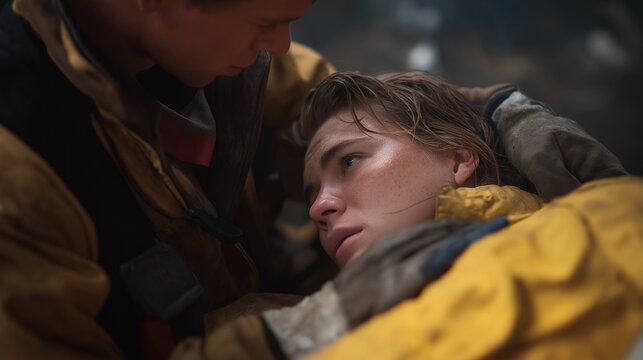 AI-driven firefighter simulator generating unpredictable emergency events to train 911 teams under stress and time pressure. cinematic color correction, natural uneven lighting yet gentle