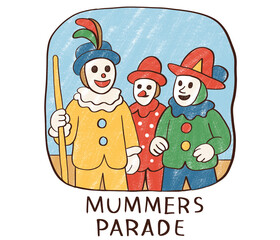Mummers parade day, 