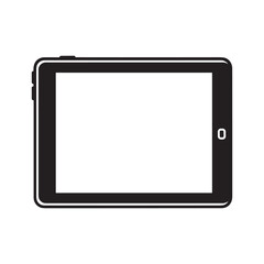 Tablet computer icon