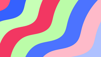 Pastel Waves: Gentle Curves Forming a Soft and Serene Abstract Background, Ideal for Calming Visuals & Dreamy Projects