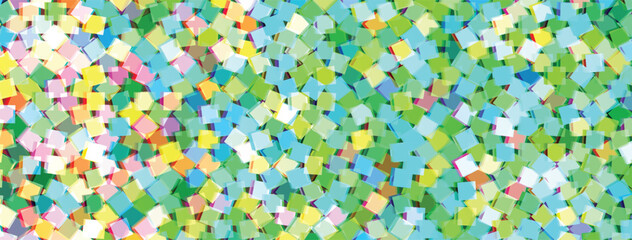 Vibrant Abstract Square Mosaic – Colorful Geometric Pattern Background