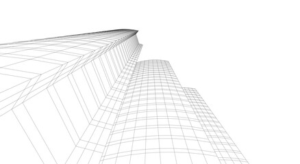 Fototapeta premium abstract architecture