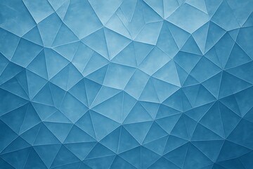 Fototapeta premium Close up abstract pattern of blue ice cracks and polygons