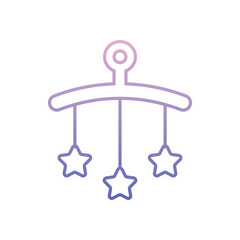 Crib Toy vector icon