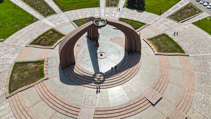 Victory Square Monument in Bishkek