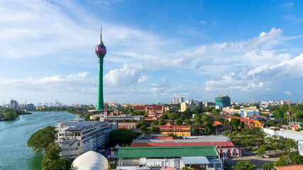 Lotus Tower in Colombo City
