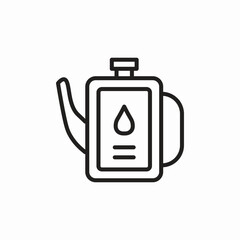engine oil icon sign vector