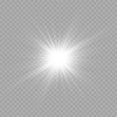 flare spotlight stage and glow magic vector with spark light