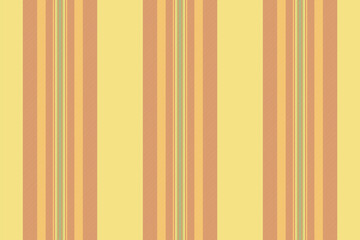 Obraz premium Sime textile vertical lines, conceptual texture vector pattern. Ctring fabric stripe background seamless in yellow and red colors.