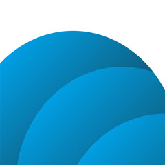 Abstract blue wave illustration with smooth curves and gradients for modern design projects