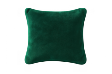 Green velvet square throw pillow soft comfort