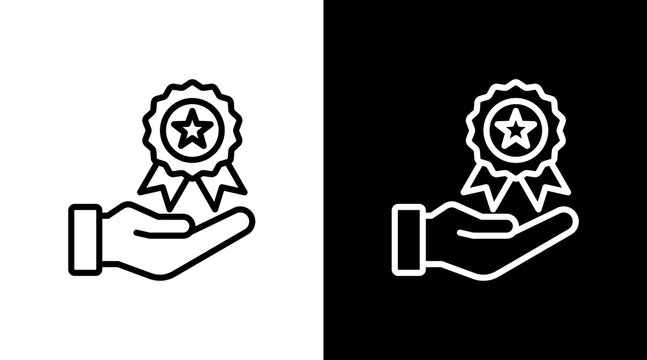 Loyalty Program With Icon Set Design