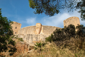 Bellver Castle (Castell de Bellver) and Tower of Homage (Torre del Homenatge) Palma city Mallorca Balearic Islands Spain