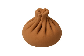 Obraz premium Khinkali georgian dumpling souvenir on transparent background