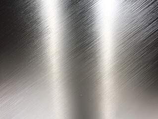 Distressed and Dirty Industrial Metal Surface Texture - Polished Chrome Shiny Metal Surface Close-up