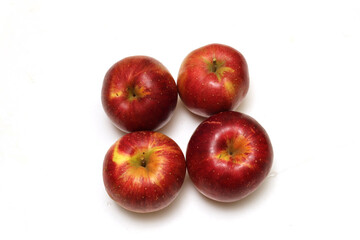 白バックの林檎