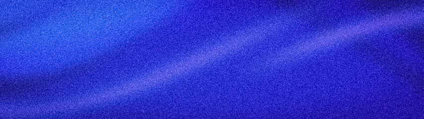 Fototapeta premium Saturated blue and violet abstract gradient with a luminous central sweep. Featuring a striking, cinematic grainy texture, perfect for modern digital designs