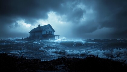 Okan an der K&uuml;ste Sturm