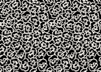 Abstract leopard pattern design. Jaguar, leopard, cheetah, panther fur. seamless scribble camouflage background. © akn