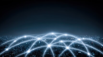 Global Network Cityscape: Connection, Data, Technology