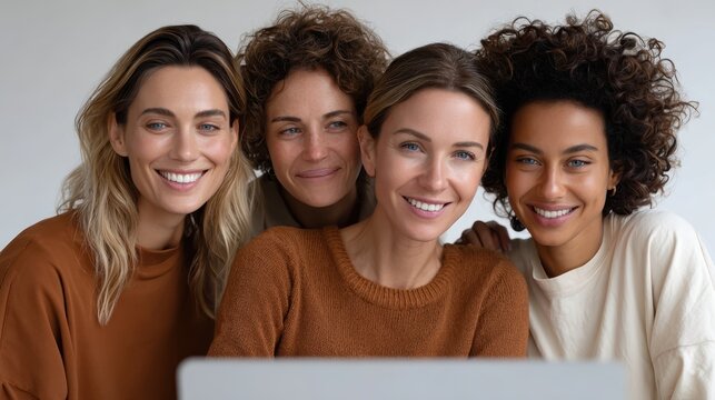 Diverse Team Collaboration | Women Smiling, Business, Tech