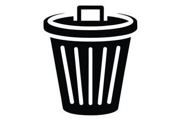 delete vector icon silhouette