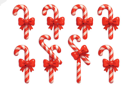 No candy vector punctuation labels striped modern chinese negative icon cane text