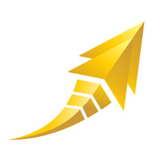 gold arrows icon
