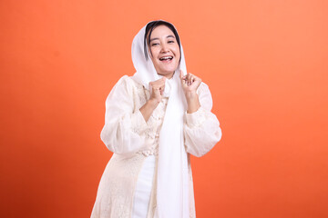 Radiant Joy, A Young Woman Expressing Exuberance, embodying cult