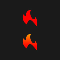 fire illustration logo design, red, symbol of spirit, icon, burning, strength, restaurant, camping, business vector, design, symbol, hot, logo, emblem, burn, flame, energy, icon, illustration, heat