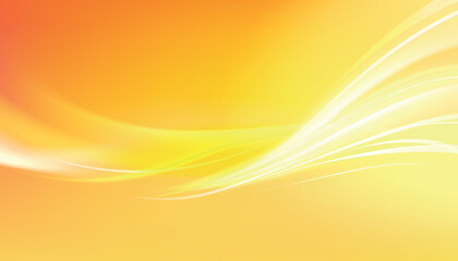 Yellow gradient mesh texture. Colorful bright orange background