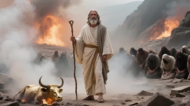 Moses Destroys the Golden Calf: Righteous Anger and the Restoration of Faith