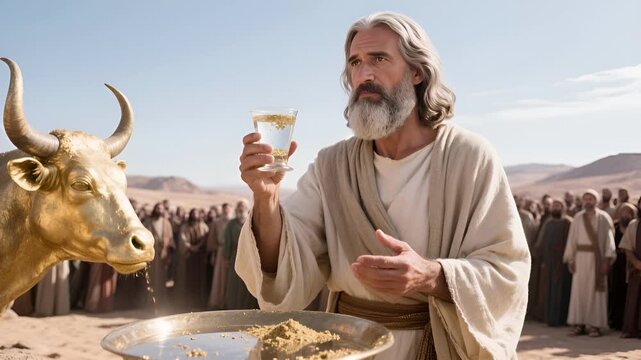 Moses Destroys the Golden Calf: Righteous Anger and the Restoration of Faith