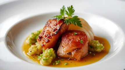 meat with vegetables