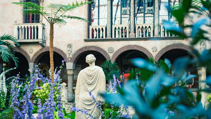 sculpture in a garden muesem