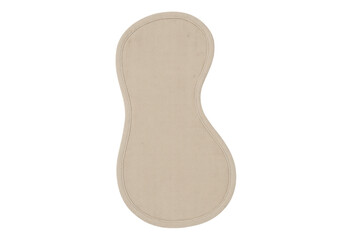 Beige burp cloth for baby feeding and care