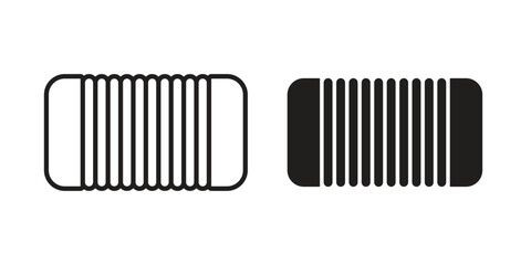Accordion icon. Vector linear icons. simple flat icons
