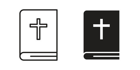 Bible icon. Vector linear icons. simple flat icons