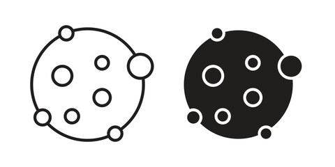 Cancer icon. Vector linear icons. simple flat icons