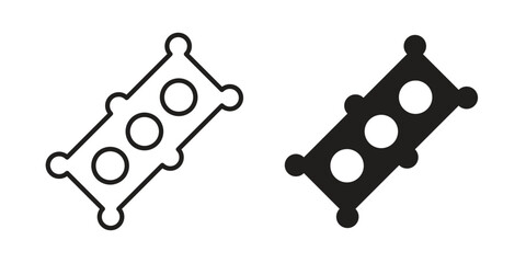 Car gasket icon. Vector linear icons. simple flat icons