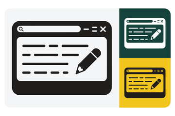 Edit your content with ease using this clean, modern icon set perfect for website design, app interfaces, and educational materials for all ages