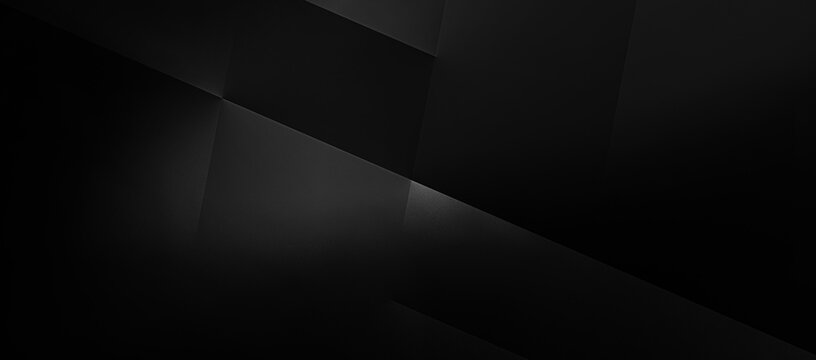 Geometric background with angular gradient. Dark black  gray smooth transition. Shaded bright glare. Nano, digital, interface, display, cyber, software, hi-tech, future, smart theme